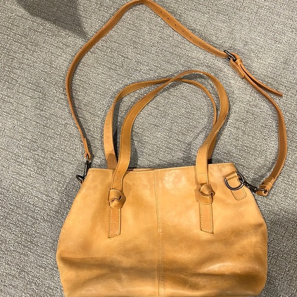 Able Bags Able Rachel Utility Crossbody In Cognac Worn But In Good